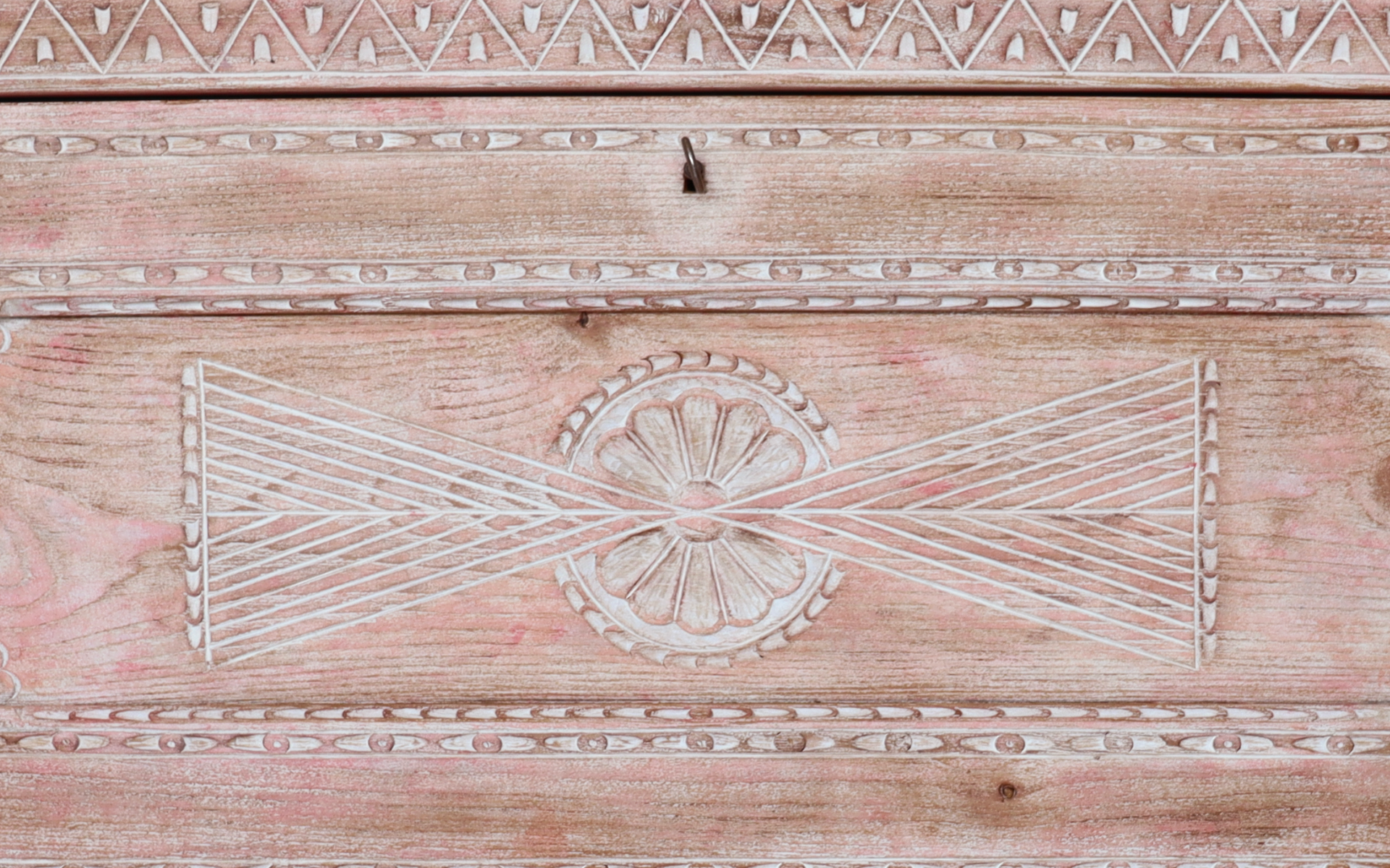 Cassapanca Rosa Antico